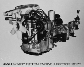 10A型2ローターエンジン
