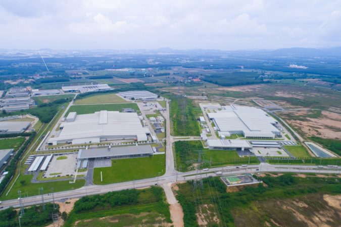 タイ王国チョンブリ県にあるパワートレイン生産拠点「マツダパワートレインマニュファクチャリング（タイランド） Co., Ltd.」（以下、MPMT）のエンジン機械加工工場