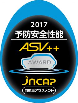 「マツダ CX-8」が、2017年度JNCAP予防安全性能評価において最高ランク「ASV++」を獲得